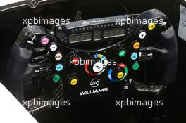 Williams FW35 steering wheel. 04.07.2013. Formula 1 World Championship, Rd 9, German Grand Prix, Nurburgring, Germany, Preparation Day.