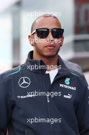Lewis Hamilton (GBR) Mercedes AMG F1. 04.07.2013. Formula 1 World Championship, Rd 9, German Grand Prix, Nurburgring, Germany, Preparation Day.