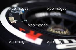 Pirelli tyre. 04.07.2013. Formula 1 World Championship, Rd 9, German Grand Prix, Nurburgring, Germany, Preparation Day.