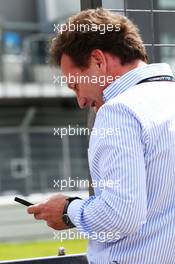 Christian Horner (GBR) Red Bull Racing Team Principal. 04.07.2013. Formula 1 World Championship, Rd 9, German Grand Prix, Nurburgring, Germany, Preparation Day.