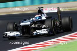 Valtteri Bottas (FIN) Williams FW35. 26.07.2013. Formula 1 World Championship, Rd 10, Hungarian Grand Prix, Budapest, Hungary, Practice Day