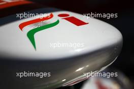 Sahara Force India F1 VJM06 nosecone. 26.07.2013. Formula 1 World Championship, Rd 10, Hungarian Grand Prix, Budapest, Hungary, Practice Day