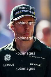 Charles Pic (FRA) Caterham. 26.07.2013. Formula 1 World Championship, Rd 10, Hungarian Grand Prix, Budapest, Hungary, Practice Day