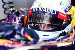 Sebastian Vettel (GER) Red Bull Racing RB9. 26.07.2013. Formula 1 World Championship, Rd 10, Hungarian Grand Prix, Budapest, Hungary, Practice Day