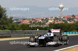 Valtteri Bottas (FIN) Williams FW35. 26.07.2013. Formula 1 World Championship, Rd 10, Hungarian Grand Prix, Budapest, Hungary, Practice Day