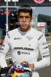 Rodolfo Gonzalez (VEN) Marussia F1 Team Reserve Driver. 26.07.2013. Formula 1 World Championship, Rd 10, Hungarian Grand Prix, Budapest, Hungary, Practice Day