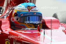 Fernando Alonso (ESP) Ferrari F138. 26.07.2013. Formula 1 World Championship, Rd 10, Hungarian Grand Prix, Budapest, Hungary, Practice Day