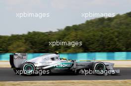 Lewis Hamilton (GBR) Mercedes AMG F1 W04. 26.07.2013. Formula 1 World Championship, Rd 10, Hungarian Grand Prix, Budapest, Hungary, Practice Day