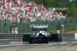 Valtteri Bottas (FIN) Williams FW35. 26.07.2013. Formula 1 World Championship, Rd 10, Hungarian Grand Prix, Budapest, Hungary, Practice Day