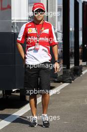 Felipe Massa (BRA) Ferrari. 26.07.2013. Formula 1 World Championship, Rd 10, Hungarian Grand Prix, Budapest, Hungary, Practice Day