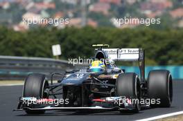 Esteban Gutierrez (MEX) Sauber C32. 26.07.2013. Formula 1 World Championship, Rd 10, Hungarian Grand Prix, Budapest, Hungary, Practice Day