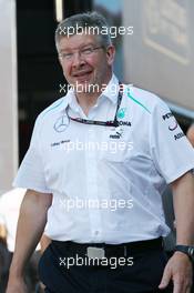 Ross Brawn (GBR) Mercedes AMG F1 Team Principal. 26.07.2013. Formula 1 World Championship, Rd 10, Hungarian Grand Prix, Budapest, Hungary, Practice Day