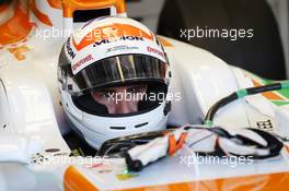 Adrian Sutil (GER) Sahara Force India VJM06. 26.07.2013. Formula 1 World Championship, Rd 10, Hungarian Grand Prix, Budapest, Hungary, Practice Day