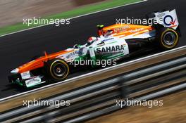Adrian Sutil (GER) Sahara Force India VJM06. 26.07.2013. Formula 1 World Championship, Rd 10, Hungarian Grand Prix, Budapest, Hungary, Practice Day