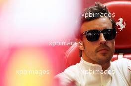 Fernando Alonso (ESP) Ferrari. 26.07.2013. Formula 1 World Championship, Rd 10, Hungarian Grand Prix, Budapest, Hungary, Practice Day