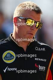 Kimi Raikkonen (FIN) Lotus F1 Team. 26.07.2013. Formula 1 World Championship, Rd 10, Hungarian Grand Prix, Budapest, Hungary, Practice Day
