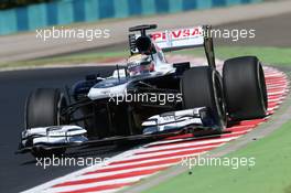 Pastor Maldonado (VEN) Williams FW35. 26.07.2013. Formula 1 World Championship, Rd 10, Hungarian Grand Prix, Budapest, Hungary, Practice Day