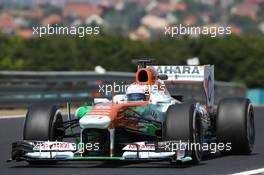 Paul di Resta (GBR) Sahara Force India VJM06. 26.07.2013. Formula 1 World Championship, Rd 10, Hungarian Grand Prix, Budapest, Hungary, Practice Day