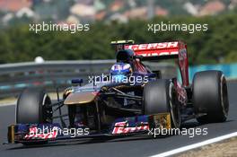 Daniel Ricciardo (AUS) Scuderia Toro Rosso STR8. 26.07.2013. Formula 1 World Championship, Rd 10, Hungarian Grand Prix, Budapest, Hungary, Practice Day