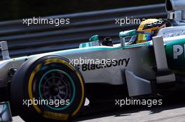Lewis Hamilton (GBR) Mercedes AMG F1 W04. 26.07.2013. Formula 1 World Championship, Rd 10, Hungarian Grand Prix, Budapest, Hungary, Practice Day