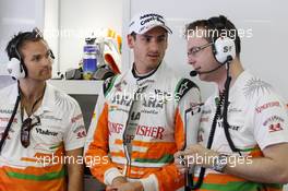 Adrian Sutil (GER) Sahara Force India F1. 26.07.2013. Formula 1 World Championship, Rd 10, Hungarian Grand Prix, Budapest, Hungary, Practice Day