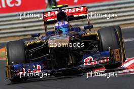 Daniel Ricciardo (AUS) Scuderia Toro Rosso STR8. 26.07.2013. Formula 1 World Championship, Rd 10, Hungarian Grand Prix, Budapest, Hungary, Practice Day