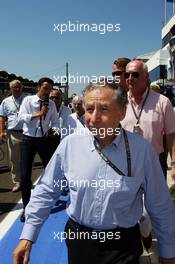Jean Todt (FRA) FIA President on the grid. 28.07.2013. Formula 1 World Championship, Rd 10, Hungarian Grand Prix, Budapest, Hungary, Race Day