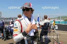 Esteban Gutierrez (MEX) Sauber on the grid. 28.07.2013. Formula 1 World Championship, Rd 10, Hungarian Grand Prix, Budapest, Hungary, Race Day