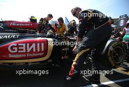 Romain Grosjean (FRA), Lotus F1 Team  28.07.2013. Formula 1 World Championship, Rd 10, Hungarian Grand Prix, Budapest, Hungary, Race Day