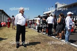 Bernie Ecclestone (GBR) CEO Formula One Group (FOM) on the grid. 28.07.2013. Formula 1 World Championship, Rd 10, Hungarian Grand Prix, Budapest, Hungary, Race Day