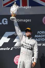 1st place Lewis Hamilton (GBR) Mercedes AMG F1 W04. 28.07.2013. Formula 1 World Championship, Rd 10, Hungarian Grand Prix, Budapest, Hungary, Race Day