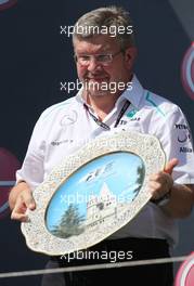 Ross Brawn (GBR), Mercedes GP, Technical Director   28.07.2013. Formula 1 World Championship, Rd 10, Hungarian Grand Prix, Budapest, Hungary, Race Day