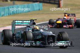 Lewis Hamilton (GBR) Mercedes AMG F1 W04. 28.07.2013. Formula 1 World Championship, Rd 10, Hungarian Grand Prix, Budapest, Hungary, Race Day