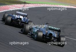 Nico Rosberg (GER), Mercedes GP  28.07.2013. Formula 1 World Championship, Rd 10, Hungarian Grand Prix, Budapest, Hungary, Race Day