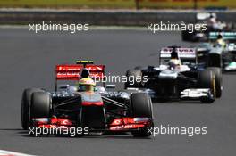 Sergio Perez (MEX) McLaren MP4-28. 28.07.2013. Formula 1 World Championship, Rd 10, Hungarian Grand Prix, Budapest, Hungary, Race Day
