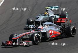Jenson Button (GBR), McLaren Mercedes  28.07.2013. Formula 1 World Championship, Rd 10, Hungarian Grand Prix, Budapest, Hungary, Race Day