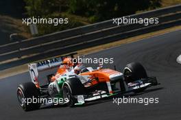 Paul di Resta (GBR) Sahara Force India F1. 28.07.2013. Formula 1 World Championship, Rd 10, Hungarian Grand Prix, Budapest, Hungary, Race Day