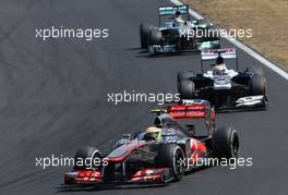 Sergio Perez (MEX), McLaren Mercedes  28.07.2013. Formula 1 World Championship, Rd 10, Hungarian Grand Prix, Budapest, Hungary, Race Day
