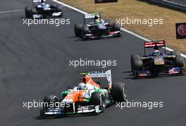 Adrian Sutil (GER), Sahara Force India F1 Team   28.07.2013. Formula 1 World Championship, Rd 10, Hungarian Grand Prix, Budapest, Hungary, Race Day
