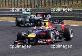 Mark Webber (AUS), Red Bull Racing  28.07.2013. Formula 1 World Championship, Rd 10, Hungarian Grand Prix, Budapest, Hungary, Race Day