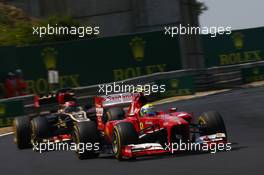 Felipe Massa (BRA) Ferrari F138. 28.07.2013. Formula 1 World Championship, Rd 10, Hungarian Grand Prix, Budapest, Hungary, Race Day