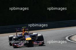 Mark Webber (AUS) Red Bull Racing RB9.  28.07.2013. Formula 1 World Championship, Rd 10, Hungarian Grand Prix, Budapest, Hungary, Race Day