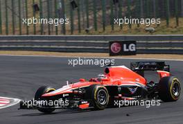Jules Bianchi (FRA), Marussia Formula One Team   28.07.2013. Formula 1 World Championship, Rd 10, Hungarian Grand Prix, Budapest, Hungary, Race Day