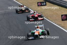 Adrian Sutil (GER), Sahara Force India F1 Team   28.07.2013. Formula 1 World Championship, Rd 10, Hungarian Grand Prix, Budapest, Hungary, Race Day