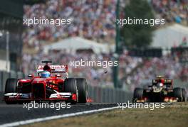 Fernando Alonso (ESP), Scuderia Ferrari  28.07.2013. Formula 1 World Championship, Rd 10, Hungarian Grand Prix, Budapest, Hungary, Race Day