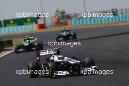 Valtteri Bottas (FIN) Williams FW35. 28.07.2013. Formula 1 World Championship, Rd 10, Hungarian Grand Prix, Budapest, Hungary, Race Day