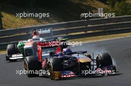 Daniel Ricciardo (AUS) Scuderia Toro Rosso STR8. 28.07.2013. Formula 1 World Championship, Rd 10, Hungarian Grand Prix, Budapest, Hungary, Race Day