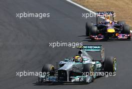 Lewis Hamilton (GBR), Mercedes Grand Prix  28.07.2013. Formula 1 World Championship, Rd 10, Hungarian Grand Prix, Budapest, Hungary, Race Day