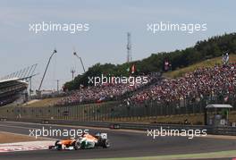Paul di Resta (GBR), Force India Formula One Team  28.07.2013. Formula 1 World Championship, Rd 10, Hungarian Grand Prix, Budapest, Hungary, Race Day