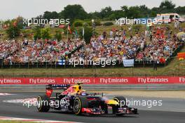 Mark Webber (AUS) Red Bull Racing RB9. 27.07.2013. Formula 1 World Championship, Rd 10, Hungarian Grand Prix, Budapest, Hungary, Qualifying Day